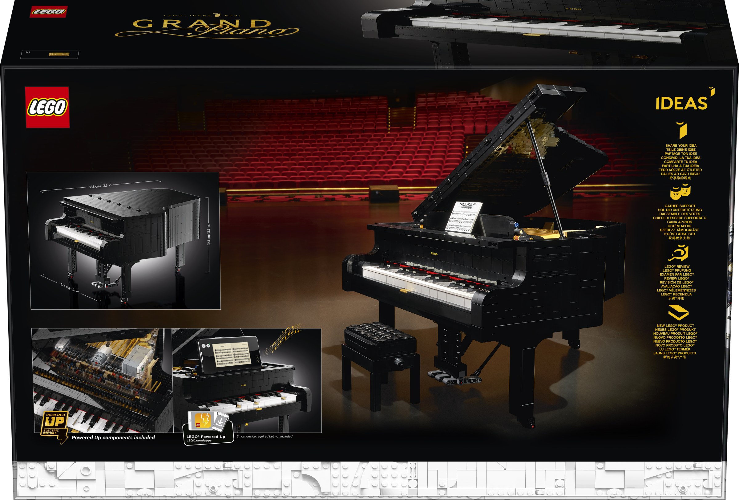 Vleugelpiano LEGO-set afbeelding 2